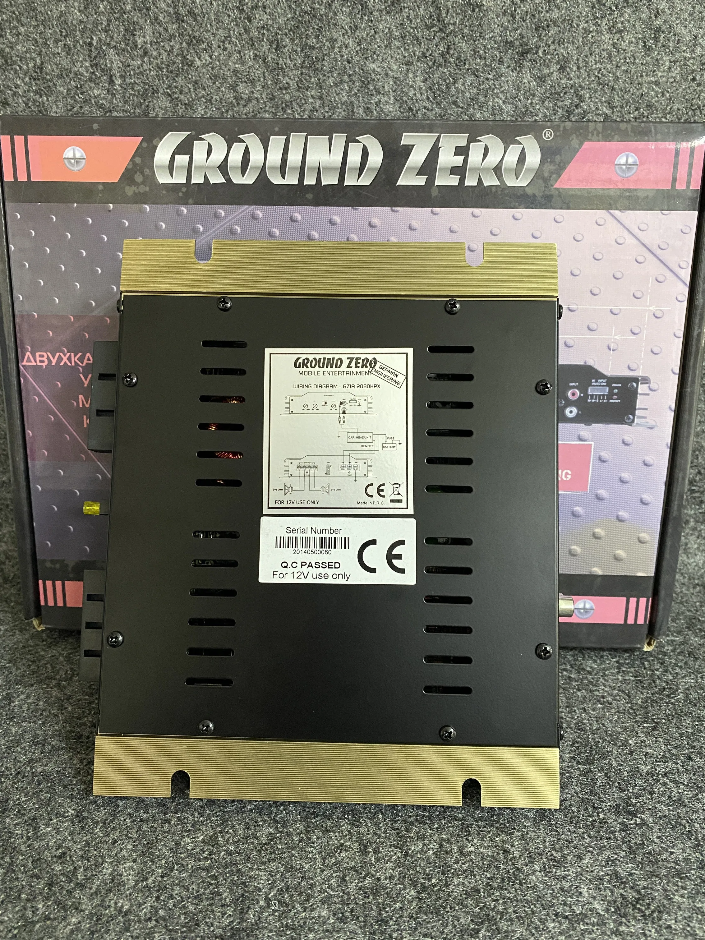 Автоусилитель Ground Zero GZIA 2080HPX