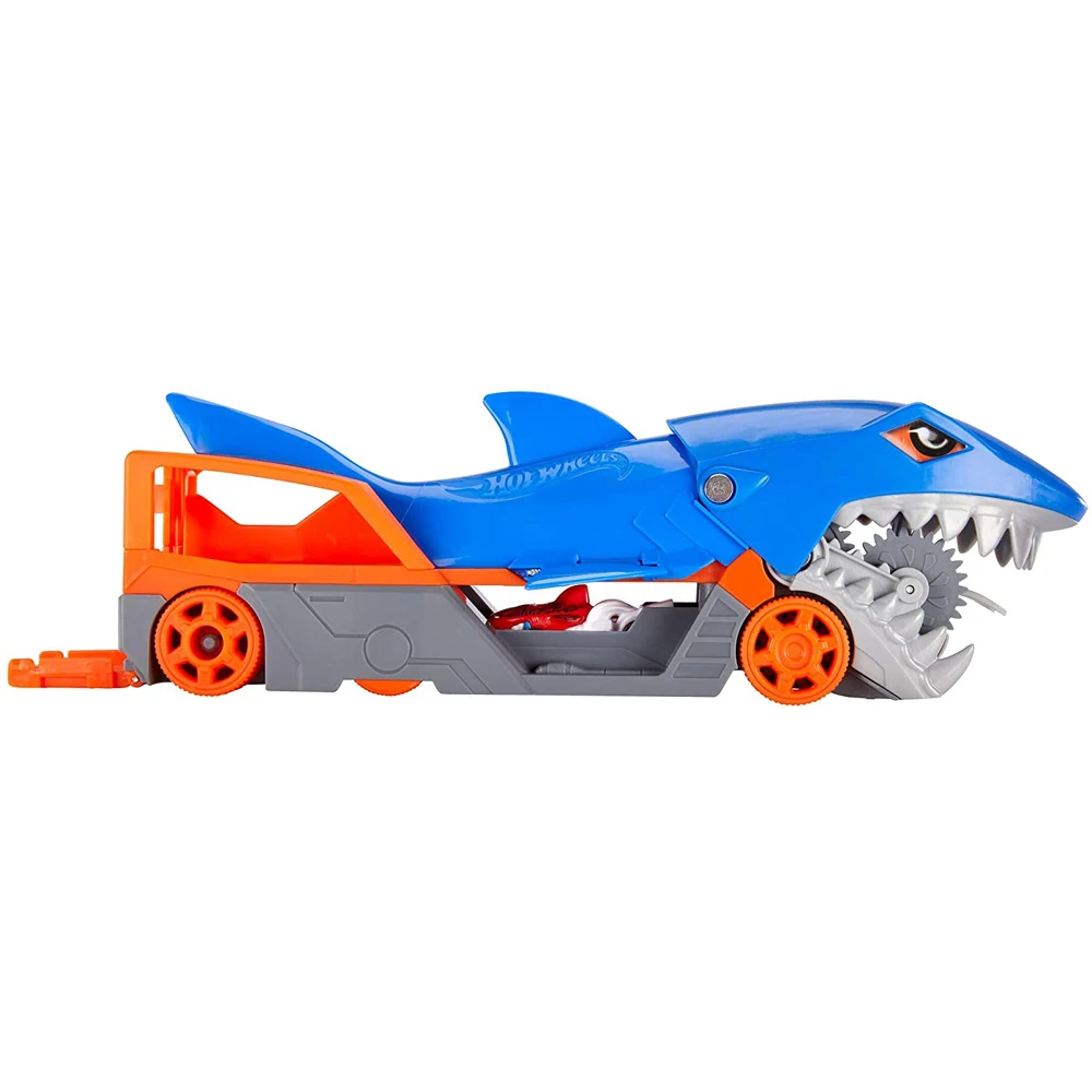Игровой Набор Hot Wheels Shark Carrier GVG36 игрушка для детей подарки машинки мальчиков
