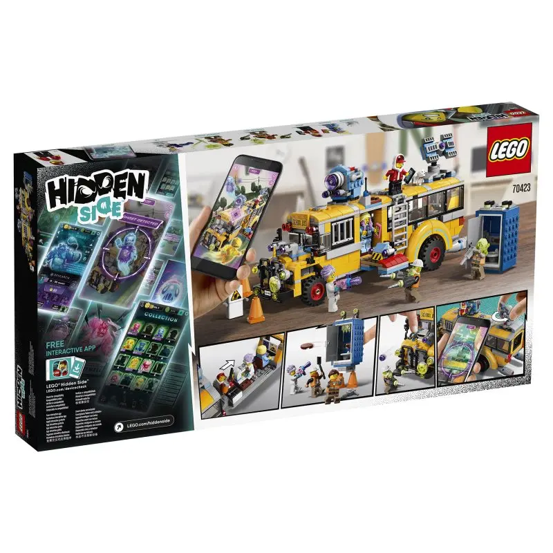 Конструктор LEGO Hidden Side 70423 Автобус охотников за паранормальным 3000|Блочные