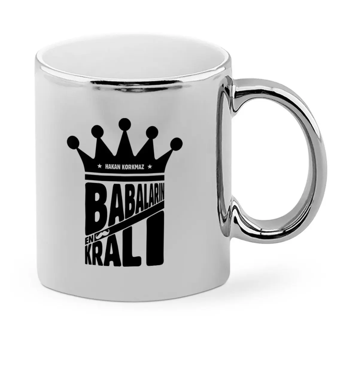 

День отца на заказ babalaryn король хромовых кружек чашка-1