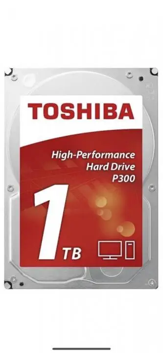Hard drive Toshiba 1 TB hdwd110uzsva form factor 3.5 (with mileage) |