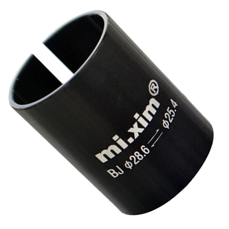 Bicycle Handlebar Shim Stem Reducer Adapter For 25.4 To 28.6mm MTB Road Bike Handlebars Stems Aluminum Alloy Cycling Parts
