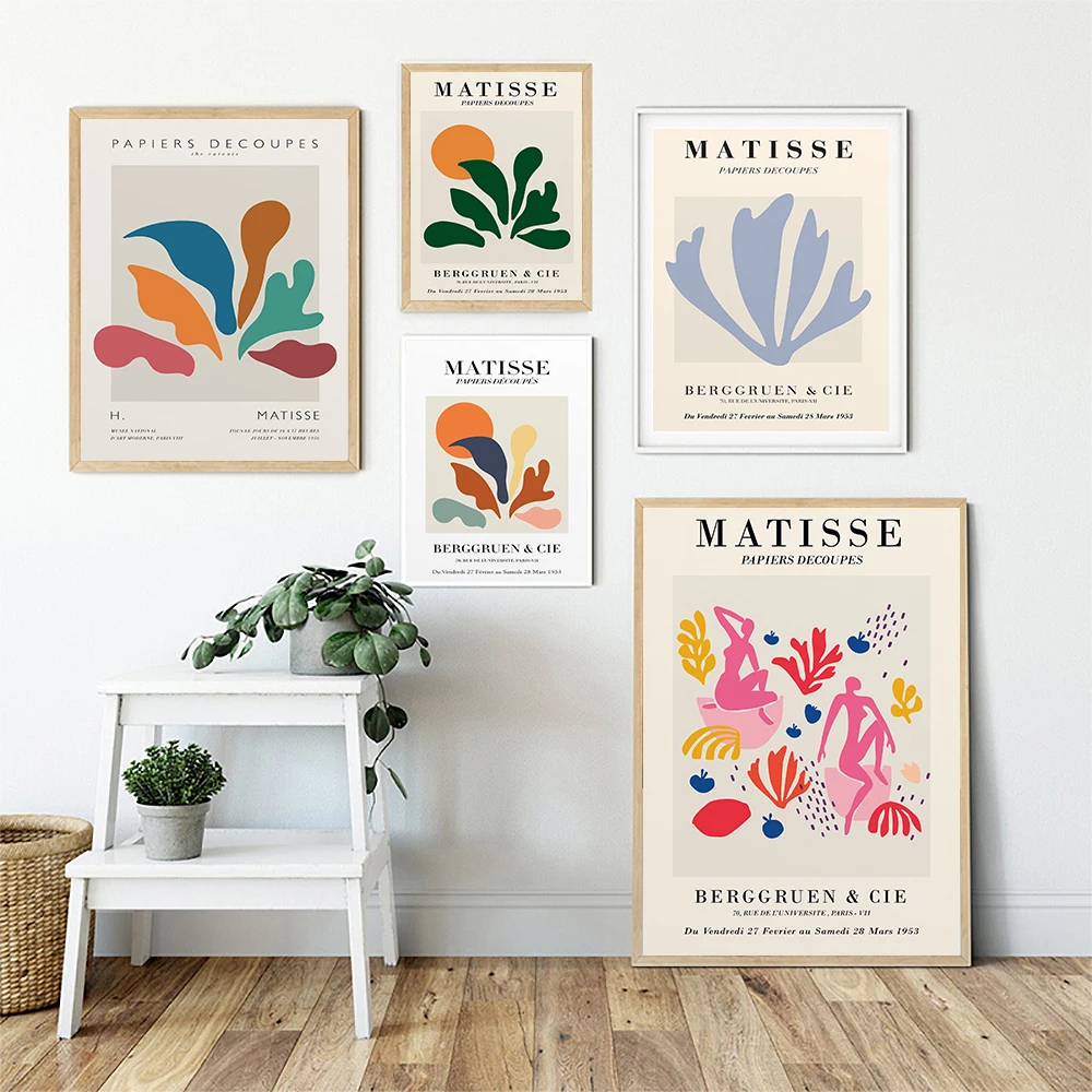 

Henri Matisse Girl Poster Abstract Fashion Canvas Painting Vintage Art Print Nordic Wall Picture For Living Room Home Decor