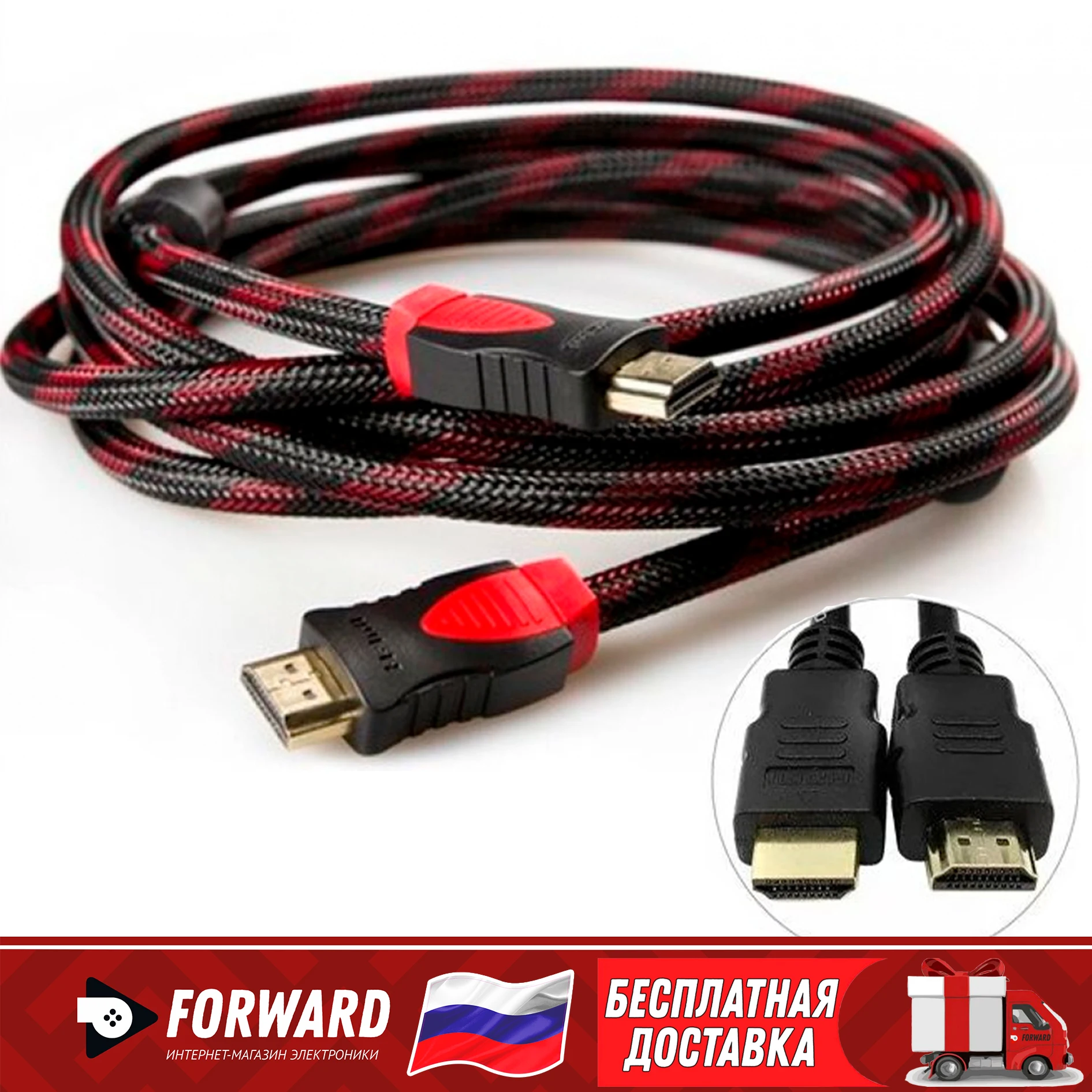 HDMI Cable for Audio Video High Speed to Male 1 1.5 2 3 5 10 15 Meter HDTV xbox PS3 PS4 PS5 TV Computer Projector Monitor Boxes Laptop Desktop PC