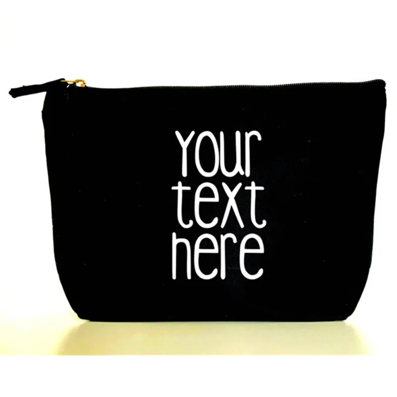 

Customized Name Title Wedding/Bride Party Makeup Bags Bridesmaid/Mother Of The Bride Gift Travel In Honeymoon Easy To Carry