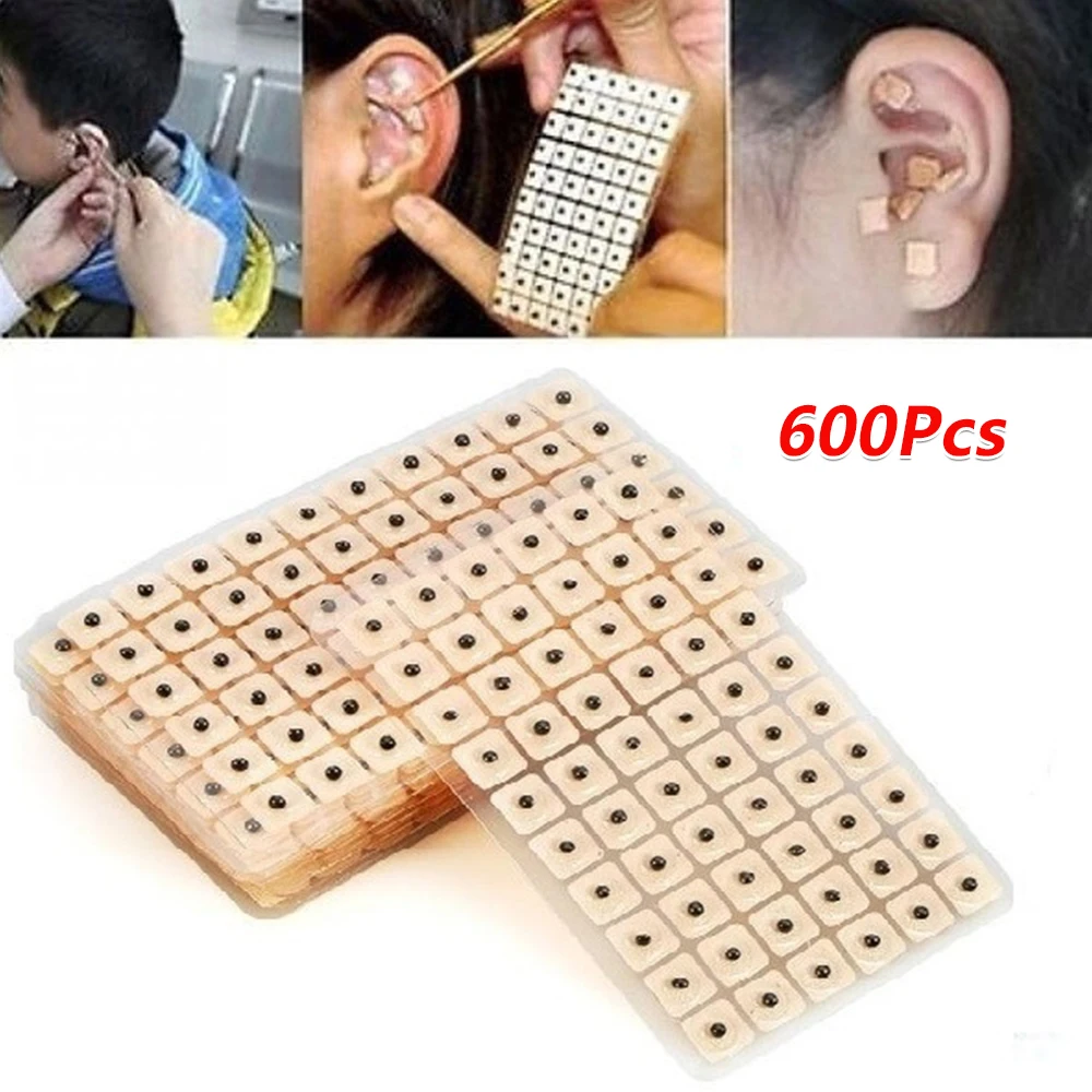 Новинка 600 шт./лот Акупунктура для ушей Массажная Терапия игольчатая подушка