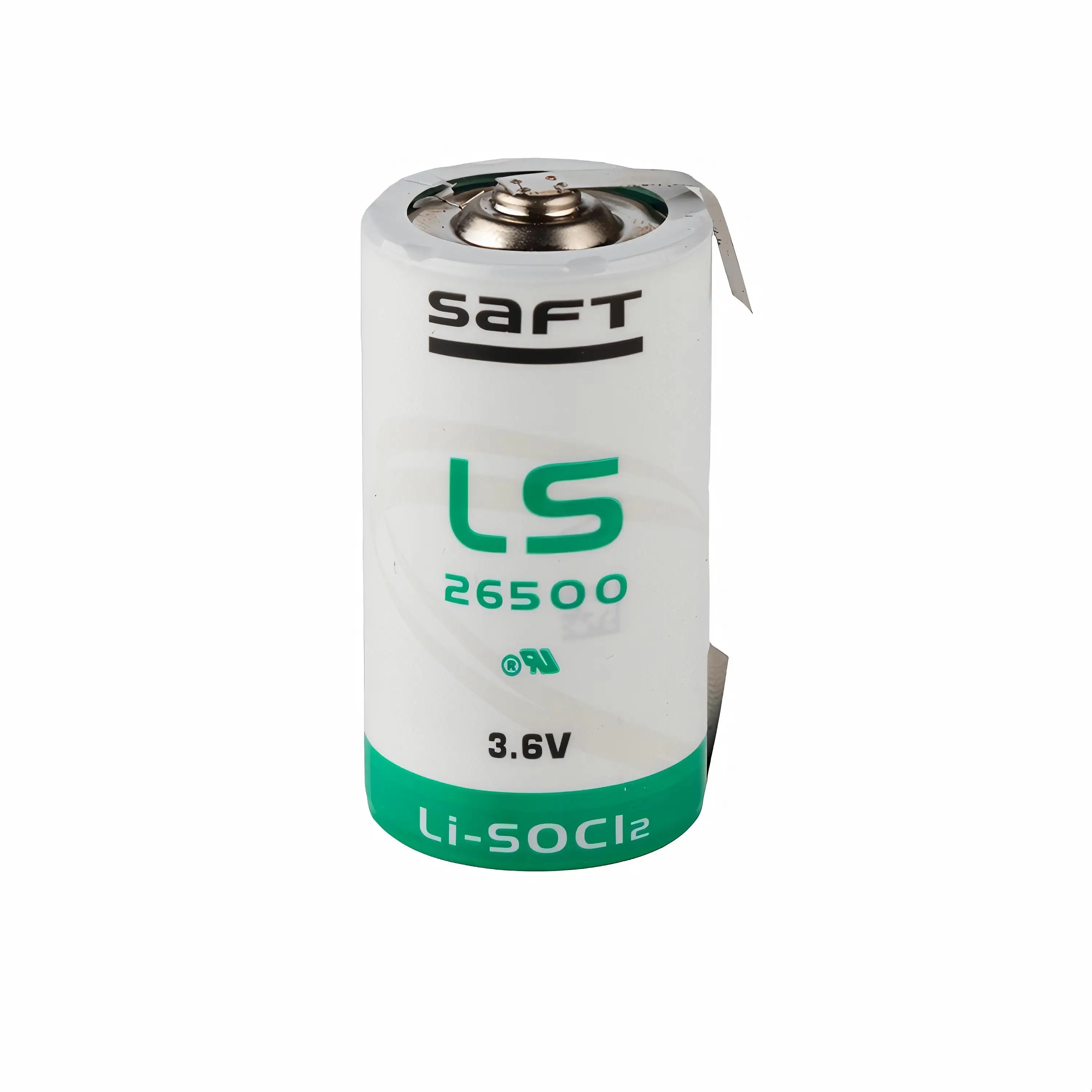 Батарейка SAFT LS 26500 Lithium 3.6 В C (R14) 7700 мАч (литий-тионилхлоридные) с лепестковыми