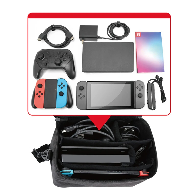 For Nintend Switch Storage Bag Cover Case EVA Portable Scratch Resistant Shockproof High Quality Carrying Bag For Nintend Switch