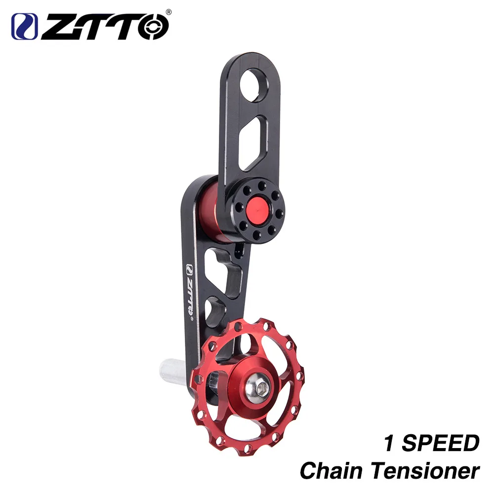 

ZTTO Aluminum MTB Bike Bicycle Single Speed Converter Chain Tensioner Light Weight Folding Bicycle Chain Stabilizer
