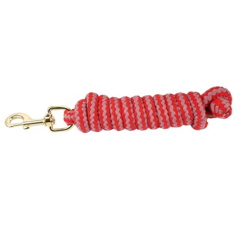 

Cavassion Equestrian Rope for Horse Riding Bridle Saddlery Wovend Cotton Leading Rope Colorful Randomly Delivery