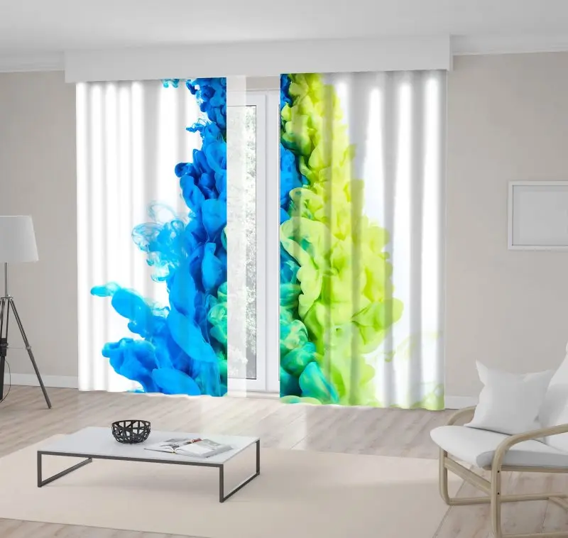 Занавес чернил в закручивающейся воде краски облака креативные Современные