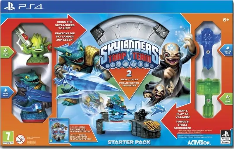 

PS4 SKYLANDERS TRAP TEAM STARTER PACK
