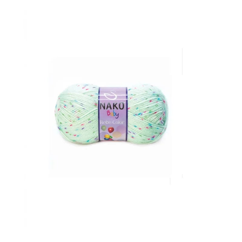 Цветная пряжа Nako Baby Bebe 100гр 360 м % 100 акриловая вязаная шапочка премиум-класса для