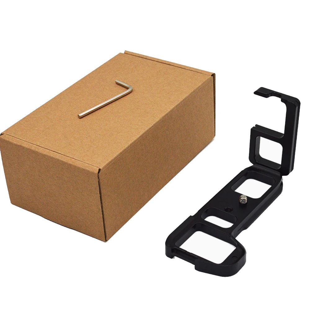 

JINTU Camera Accessories L-Plate Bracket Metal Quick Release Plate 1/4 Screw Mount for Sony A7RII A7MII A7II Camera