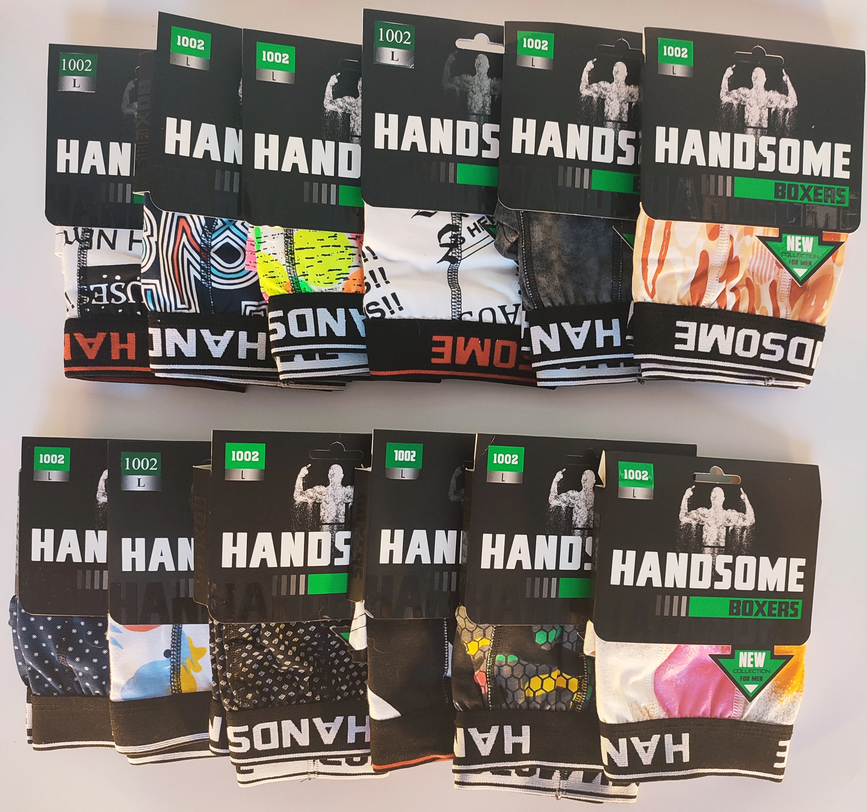 

12pcs Boxer Shorts Underpants man Men's Panties Men Boxer Underwear Cotton for Male Couple Sexy Set Calecon Large Size Lot Soft