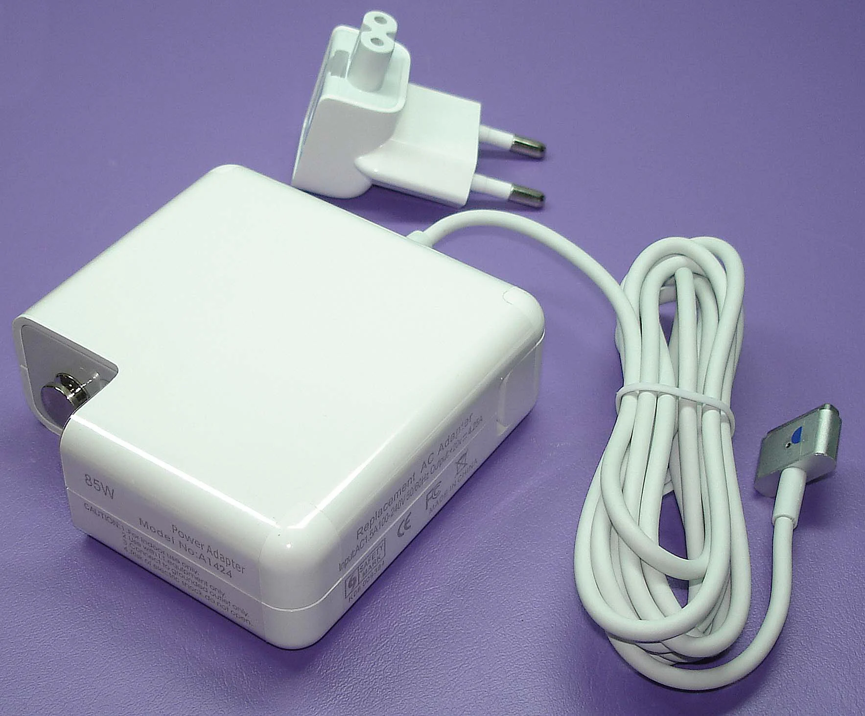 Блок питания (сетевой адаптер) для ноутбуков Apple 20V 4.25A 85W MagSafe2 T-shape REPLACEMENT