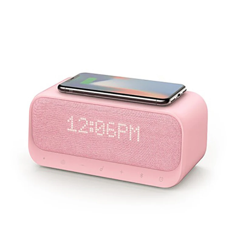 Soundcore Пробуждение Bluetooth портативный динамик Будильник FM радио светодиодный