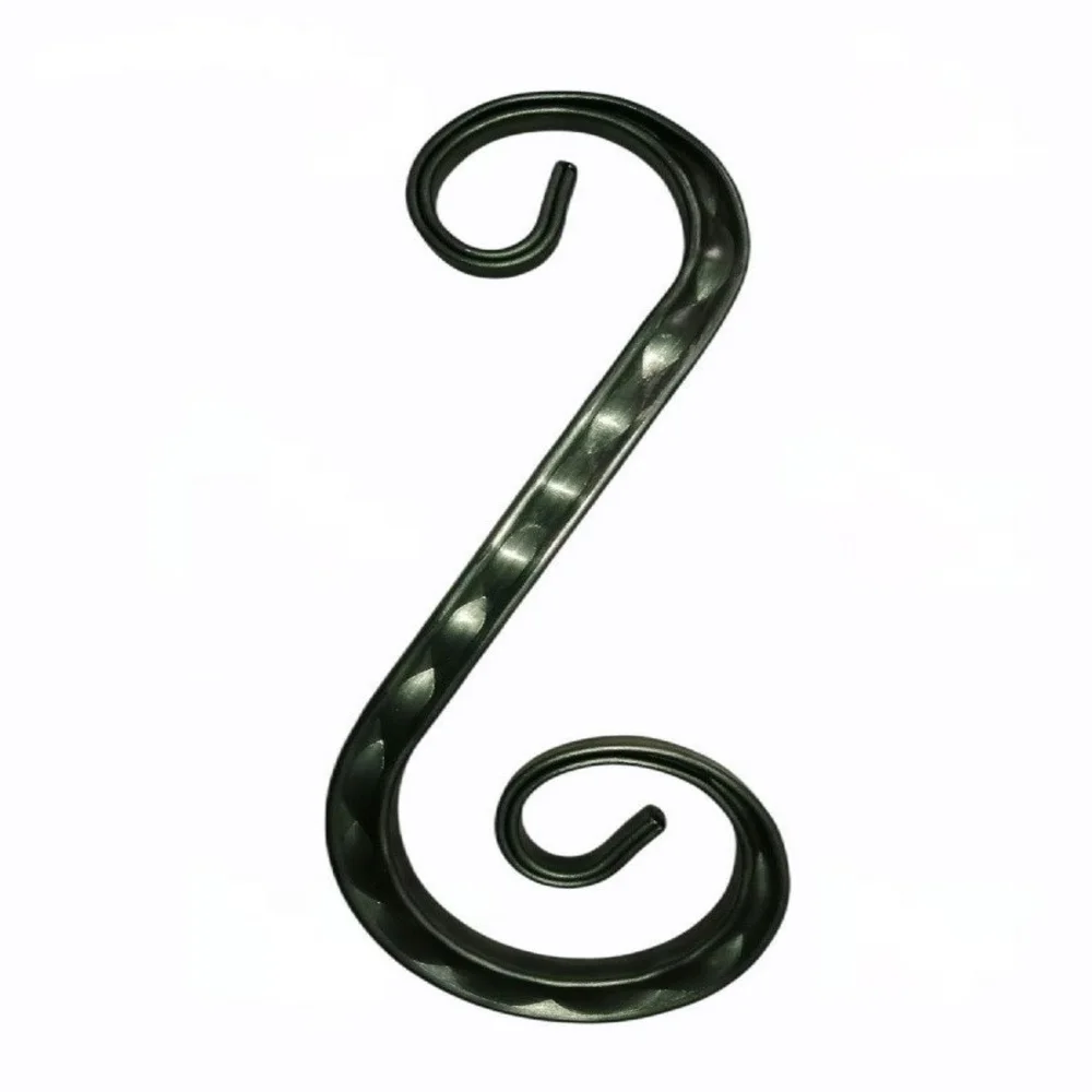 Кованый элемент металла Революция 260х100х15/ковка/набор из 4 шт. кованых элементов, кованые изделия для заборов.