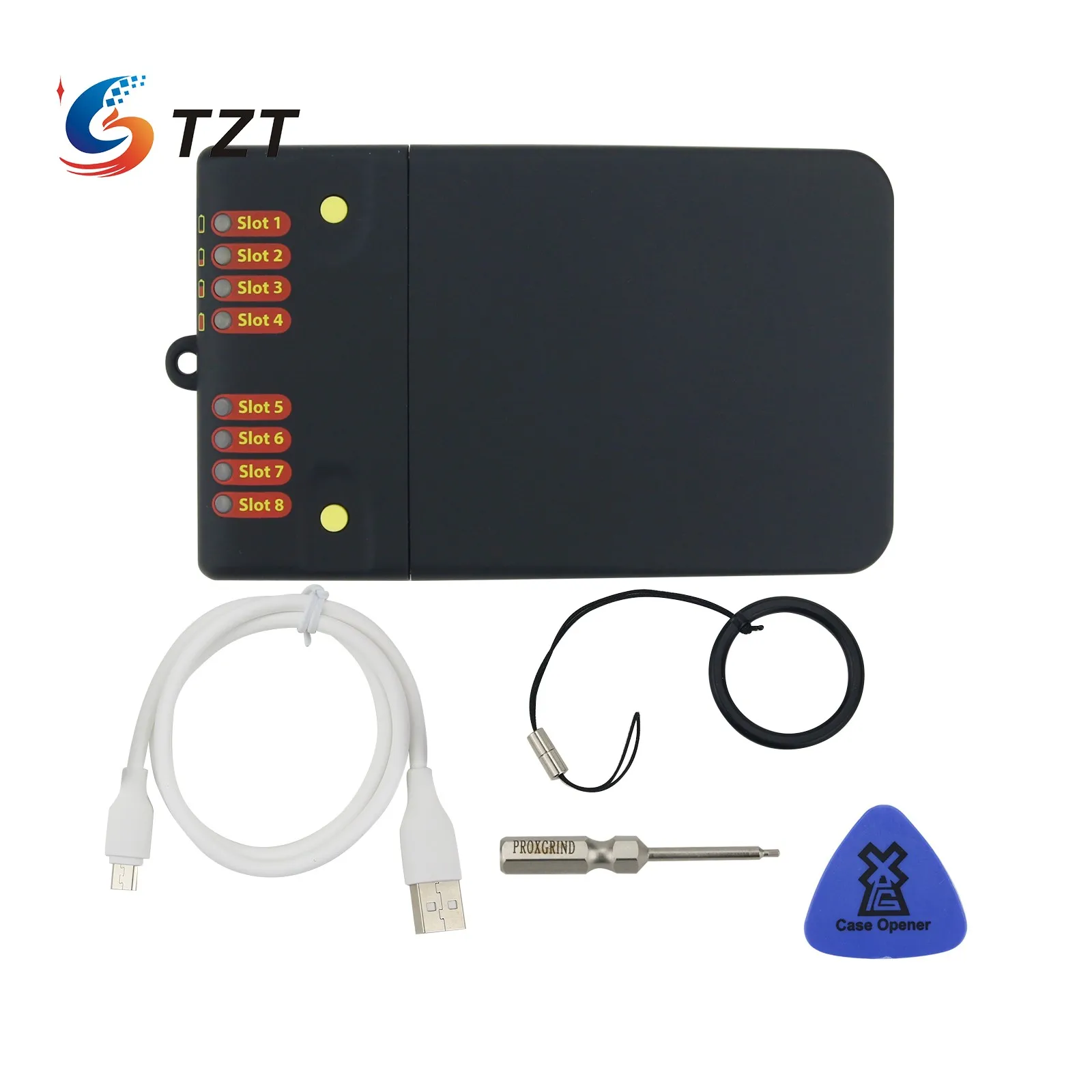 

TZT Chameleon Mini Rev.G RFID Card Reader High Frequency RFID Emulator Open Source IPX45 Splash-Proof