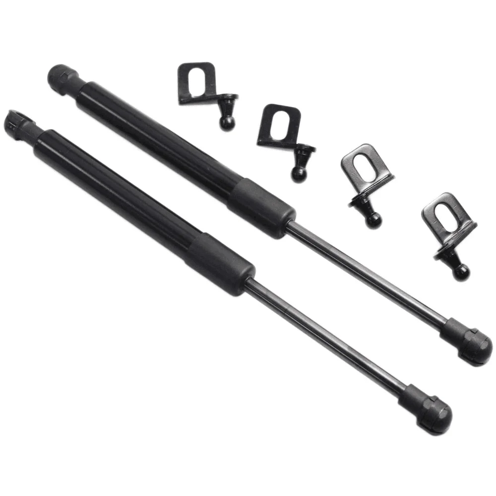 normal black Для Ford Focus MK3 2011- передний амортизатор капота 2x модифицированные газовые стойки из углеродного волокна поддержка подъема Амортизатор аксессуары - Цвет: normal black