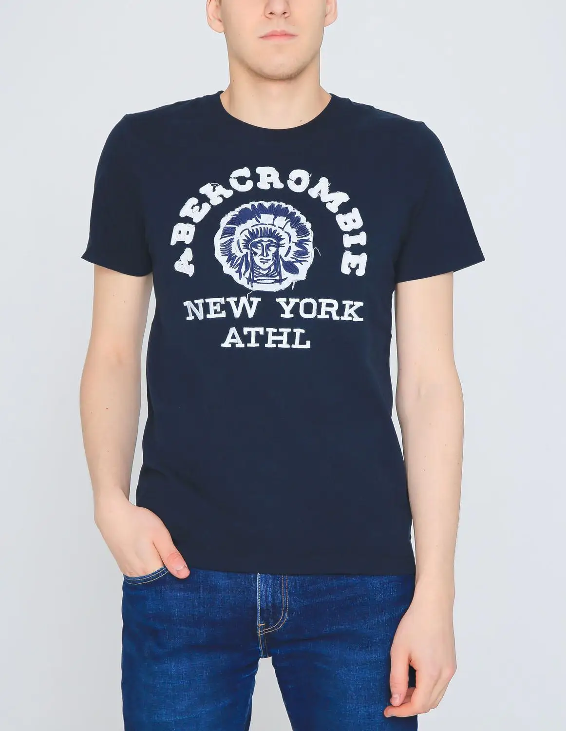 Мужская футболка Abercrombie & Fitch артикул F10|Мужские футболки| |