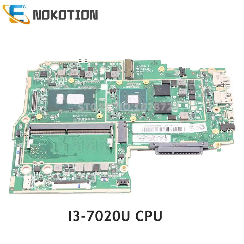 Материнская плата NOKOTION 5B20R07542 для Lenovo IdeaPad 330S 15IKB KBL 15 6 дюйма материнская ноутбука