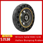 Резиновая шина 10 дюймов для электрического скутера Ninebot MAX G30, передняя и задняя шины колесная шина запчасти