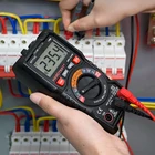 Автомобильный тестер мультиметр Цифровой Профессиональный мини Ом Гц переменный и постоянный ток тестер температуры емкости транзисторов HABOTEST HT113C