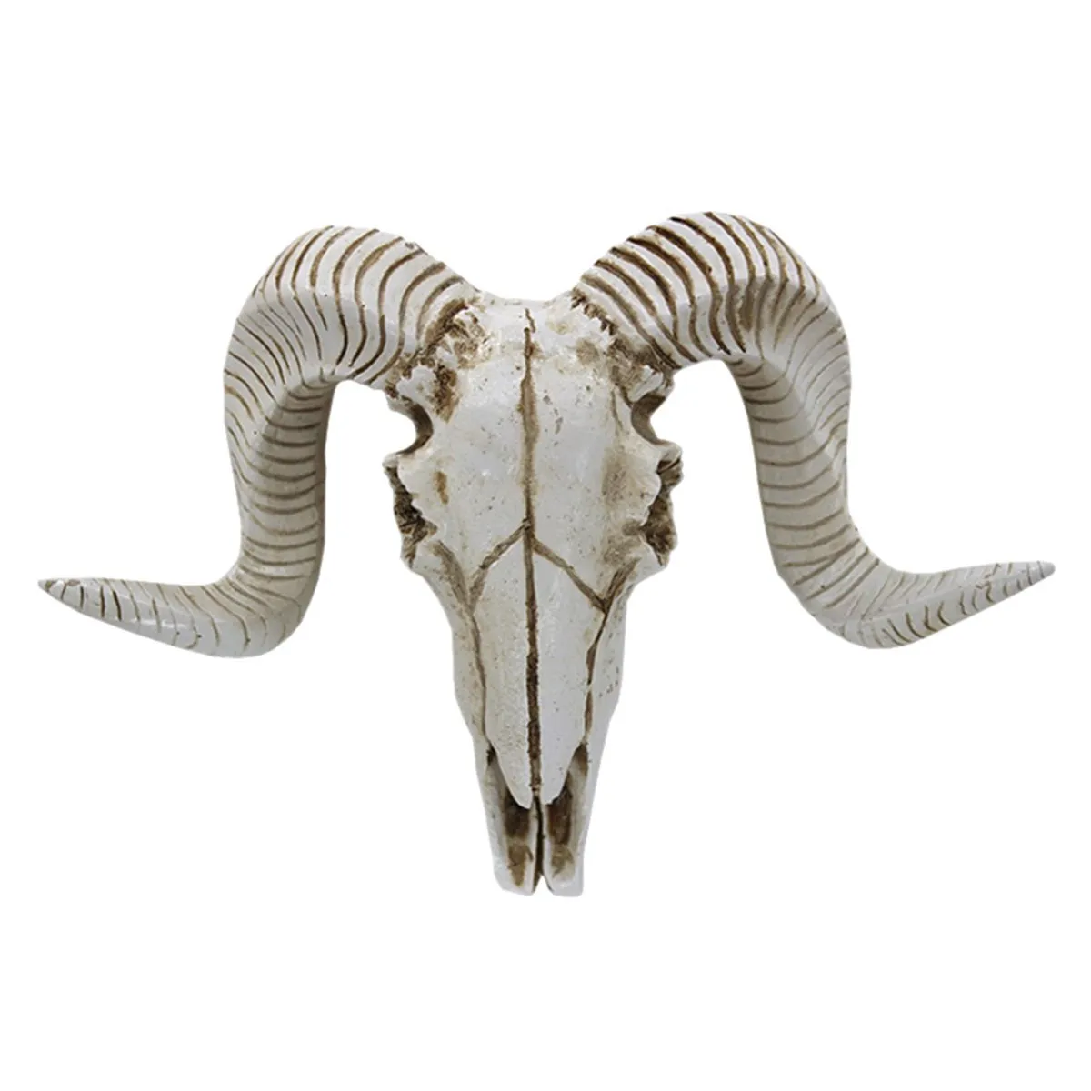 

Animal Head Wall Ram Head Wall Decor Wall Statue Home Ram Head Skeleton
