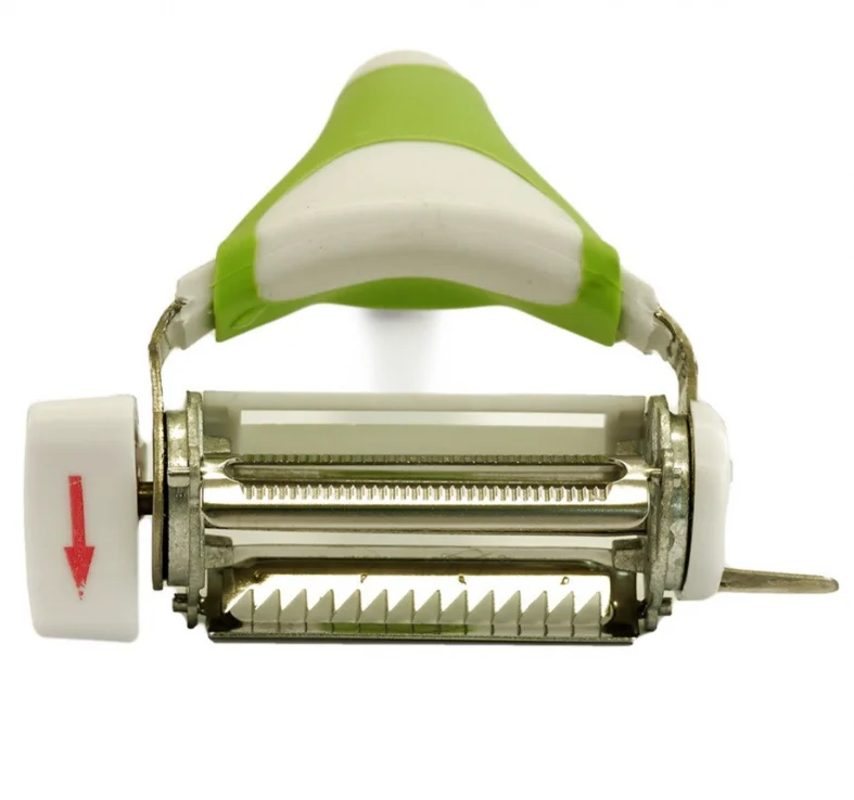 Set triple sliser and 2 knife vegetable cutter (White Green) |