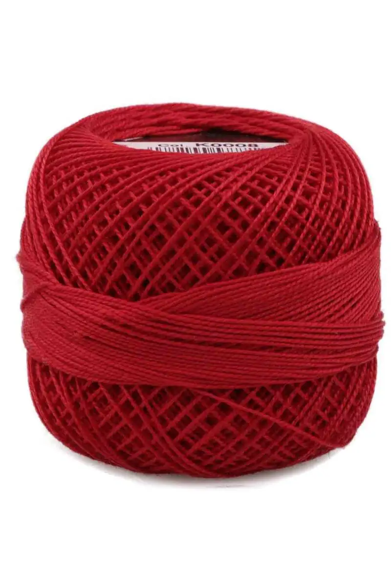 Вышивка крестиком Этамин Нить для пряжи домино из мерсеризованного хлопка Perle No