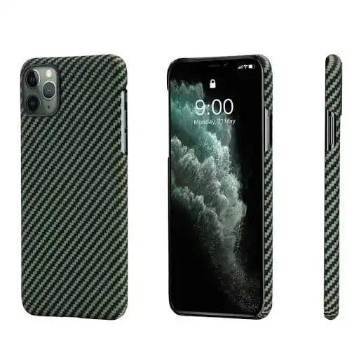 Чехол Pitaka MagEz для iPhone 11 Pro Max Чёрно коричневый|Бамперы| |