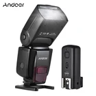 Беспроводная накамерная вспышка Andoer AD560 IV 2,4G, ведомая вспышка Speedlite GN50 + триггер для камер Canon, Nikon, Sony, DSLR s