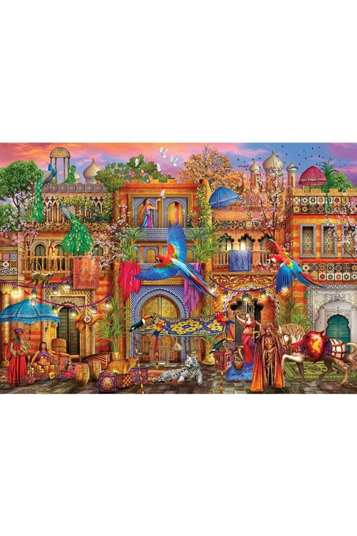 

4000 Parça Puzzle - Arabian Street - Ciro Marchetti