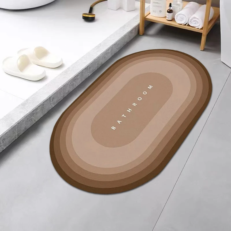 

VAQI Kitchen Doormat Bathroom Mats Bathtub Side Area Mats Oil Proof Quick Drying Water Absorbent Square Modern Simple