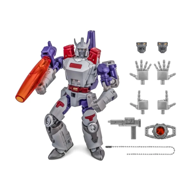 

In StockNewage H23M Darius Toy Color Galva Tron Action Figure Transformation Robot Toys G1 Canon Model PVC Boy's Gift