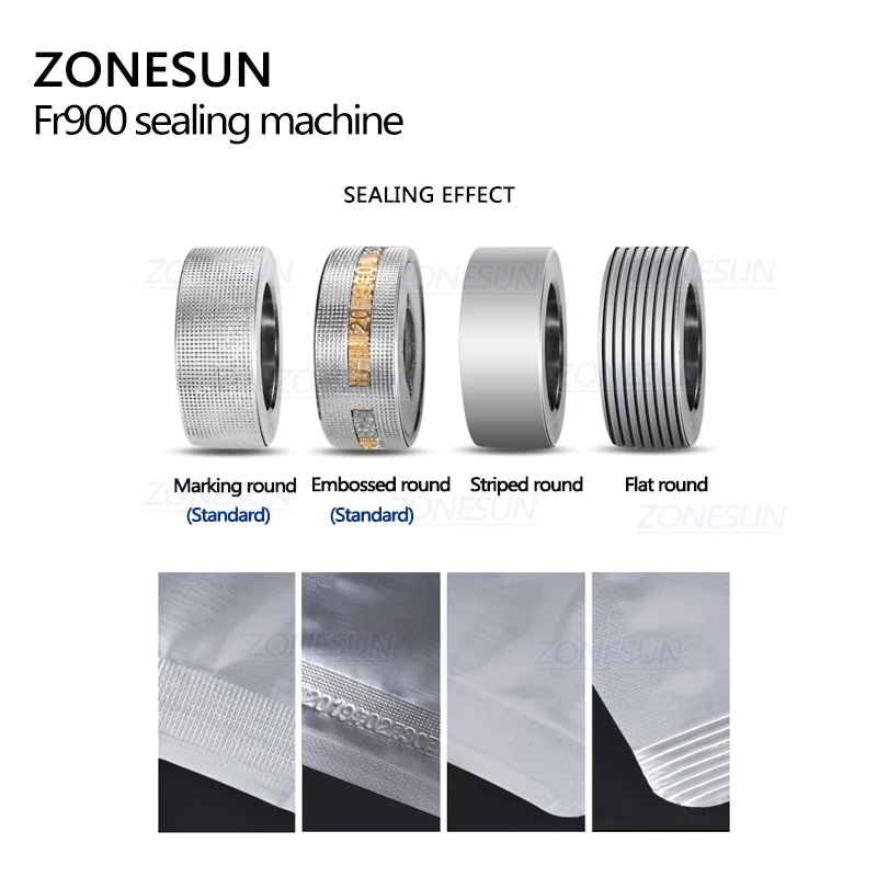 ZONESUN FR 900 металл с распылителем Тип стола непрерывный упаковщик пластиковая