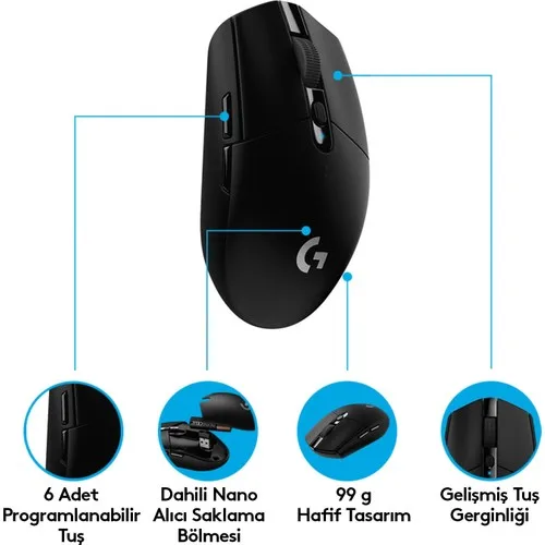 Logitech G305 Lightspeed Wireless Player Mouse 910-005283 | Компьютеры и офис