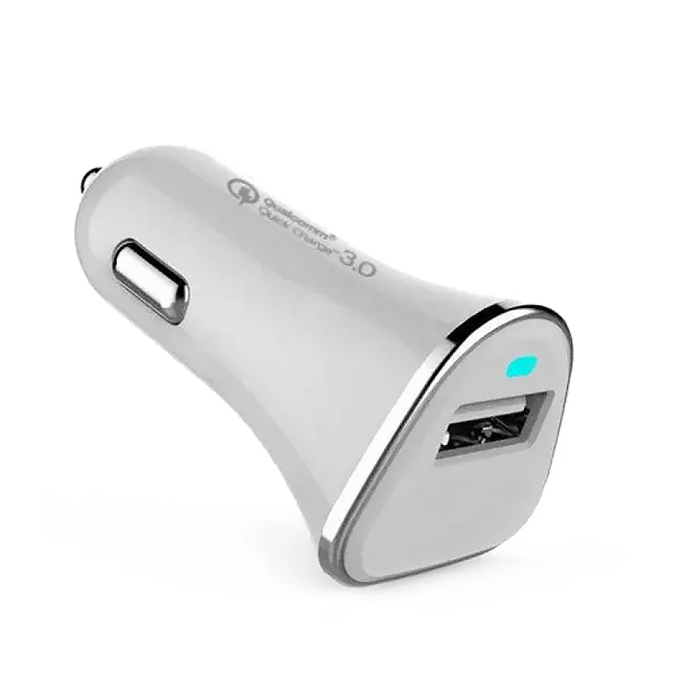 Автомобильная зарядка Mosunx Qualcomm Quick Charge 3.0 /QC3.0 в прикуриватель модель CCHQC3-01UW цвет