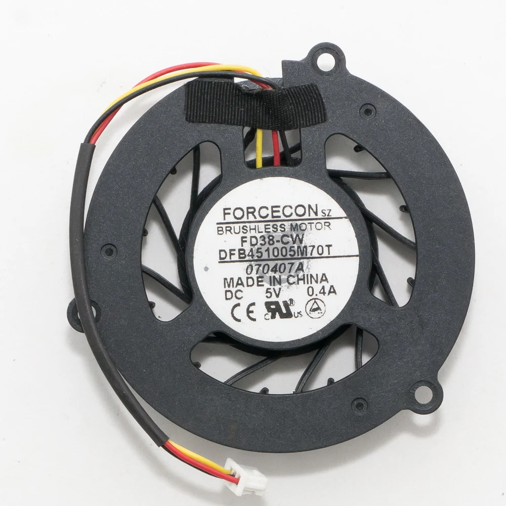 Вентилятор для ноутбука MSI VX600, EX600 (3 pin) (art.: 3920be22e42c5) - 3920be22e42c5