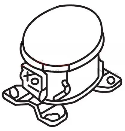 Panasonic CNR91-236390 компрессор холодильника R-BW464 NR-BY551 552 601 602 | Бытовая техника