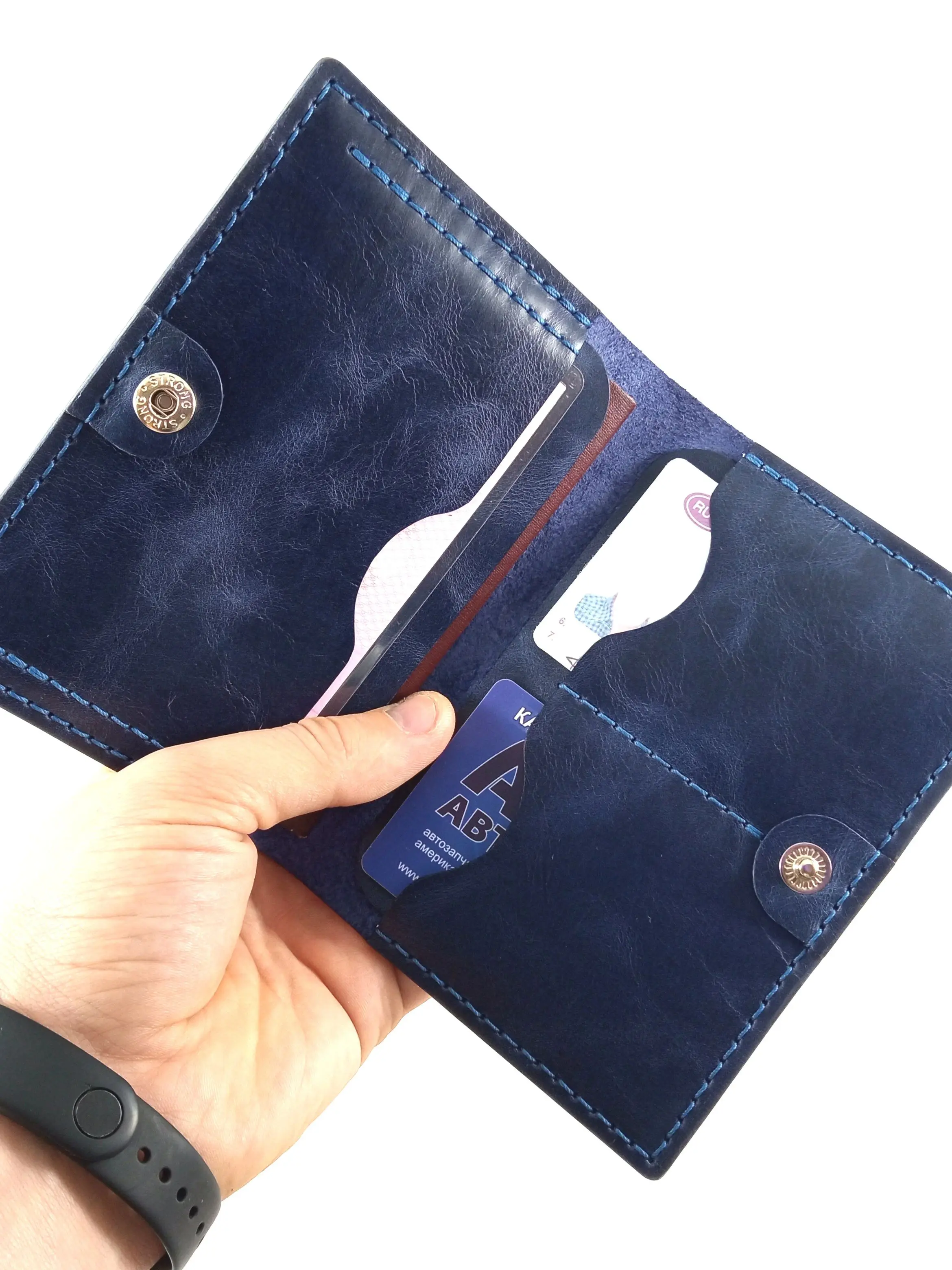 Обложка для автодокументов и паспорта. Докхолдер. Кошелек документов. Портмоне.