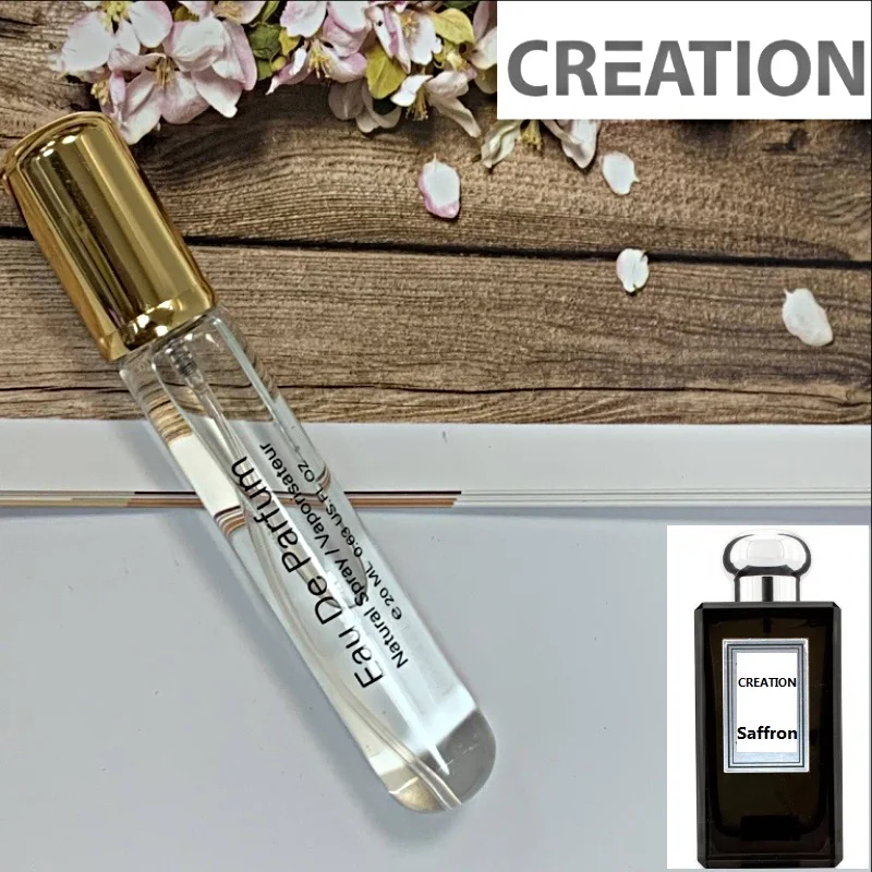 Парфюмерия мужская CREATION JoM Saffron. Разливной парфюм стойкий модный аромат 20 мл. |