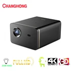 Changhong M4000 поддержка MEMC 4K проектор для Home.1080P DLP 3D Android домашний кинотеатр. 2000 ANSI Lumen TV Beamer. Видеопроектор