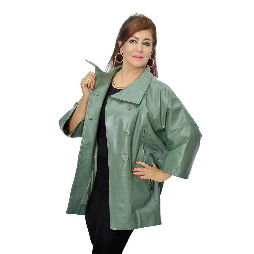 Zoramotti,Leather Jacket,Genuine Leather,Lambskin,Classic,quality,Natural Leather,Keeps,Warm