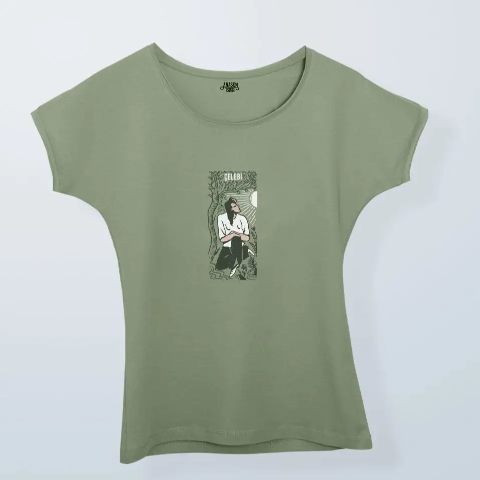 

New season women's t-shirt round neck natural cotton original brand normal mold bike collar printed standard size outdoor cool