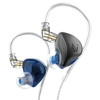 kz zex electrostatic driver dynamic driver dual hybrid driver hifi in ear earphone detachable cable headphones