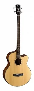 Cort AB850F-NAT-BAG Acoustic Bass Series Электро-акустическая бас-гитара
