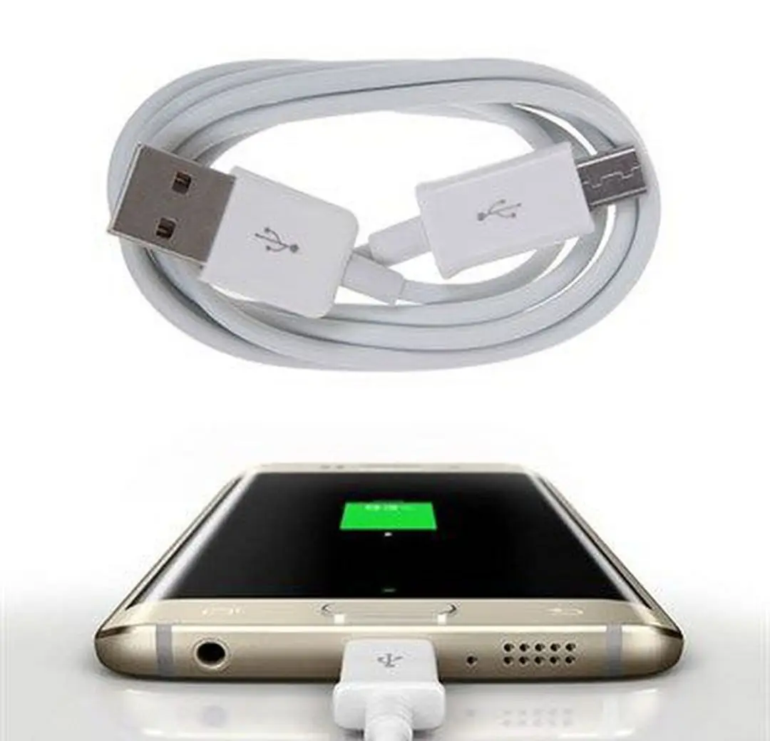 Белый зарядный и Дата-кабель 1 м (android) 463351361 ВЫКЛ.) с фианитами бриллиантами