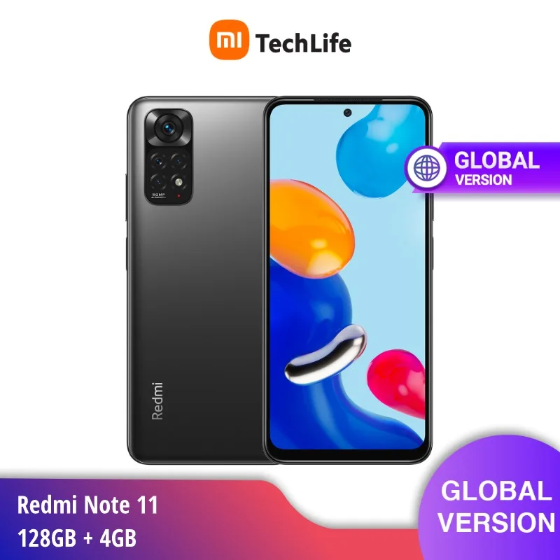 Смартфон Xiaomi Redmi Note 11 LTE (новый и запечатанный) 90 Гц AMOLED Pioneer | Быстрая зарядка 33 Вт Pro
